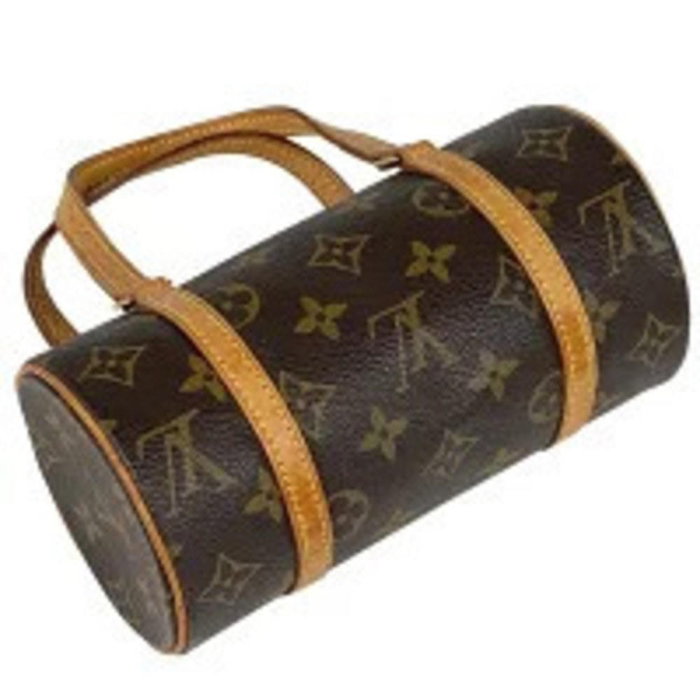 Louis Vuitton Cylindrical Handbag Monogram Papillon Brown